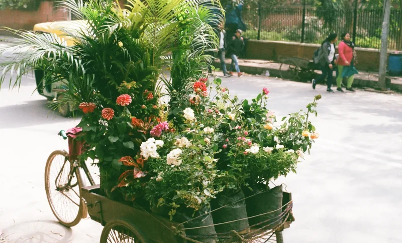 移動式の花屋さん