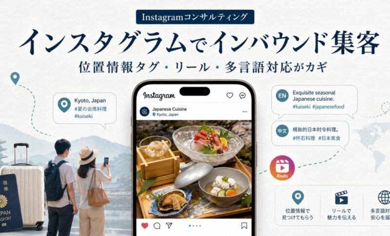 インスタグラムでインバウンド集客を強化する方法
